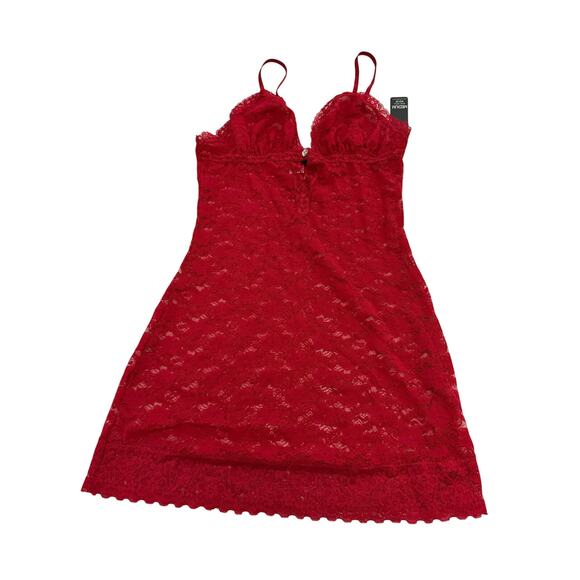 NWT sexy red Rampage lingerie sz M w adjustable straps - Picture 2 of 13